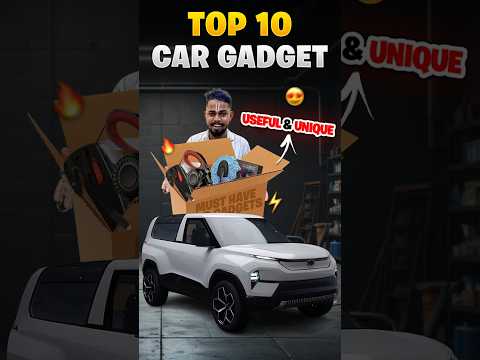 Top 10 Useful Car Gadgets & Accessories in 2025! 💥| #shorts