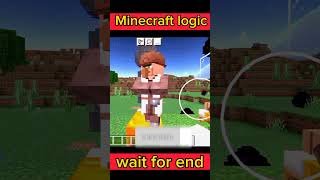 Minecraft villager logic #minecraft #shortsfeed #logic #villager