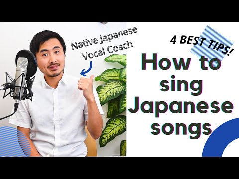 How to sing Japanese songs | 4 BEST TIPS!