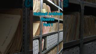PSA the National Archives is closing 2 locations!