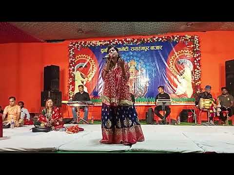 Leke puja ki thali... live program Rairanpur..#Riyagillsinger #Riyagill