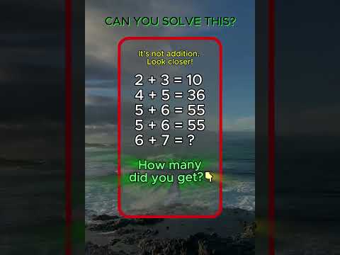 Can You Solve This? #brainteaser #iqtest #mathquiz #shorts