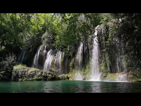 Relaxing water flow sound with deep sleep Relaxing music 30 minutes