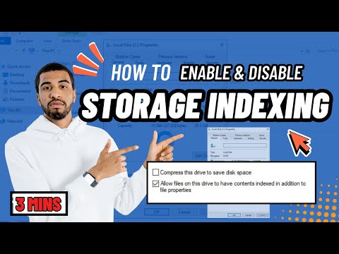 How to Enable and Disable Storage Indexing in Windows 💯 | Creator
