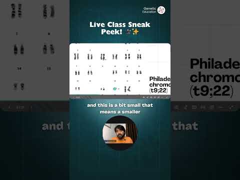 Philadelphia chromosome [Sneak Peek from Our Live Class! ]