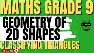 Mathematics Grade 9 Geometry of 2D Shapes - Classifying Triangles Exercise 2  -  Pythagoras Theorem
