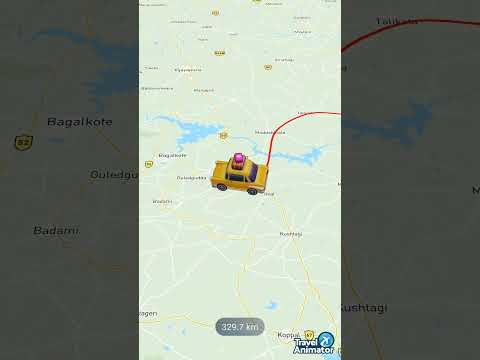 Hyderabad to Goa by Car 🚗 rout map #map #goa #goatrip