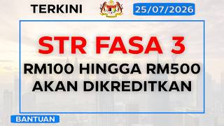 STR 2026 Fasa 3: Siapa Layak & Berapa Jumlah Bantuan Yang Akan Masuk?