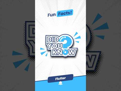 Flutter Facts.     #flutter #coding #appdeveloper #flutterwidgets #flutterdeveloper #mobiledeveloper
