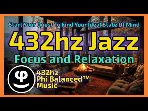 432Hz Smooth Jazz - Relaxing Jazz for Work, Study | Phi Balanced™ Music for Your Ideal State of Mind