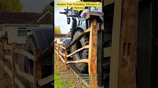 Modern Post Pounding: Efficiency in Fencing