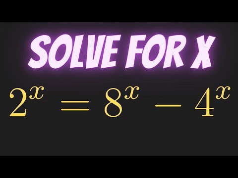 Solving Eksponential equation for TRUE math lovers to prepare for the hardest math olympiad problem!