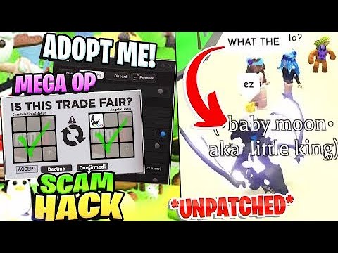 NEW ROBLOX TRADE SCAM ADOPT ME SCRIPT 100% WORKING AND RECENTLY UPDATED (use before patched)