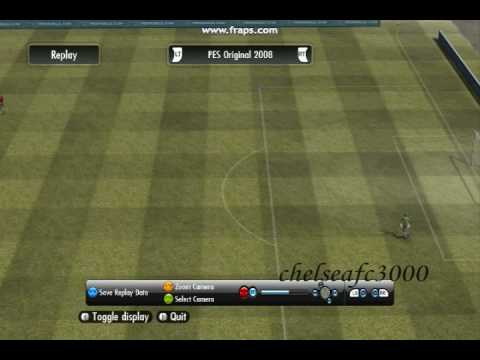 PES 2008 Crossbar Challenge With Chelsea FC