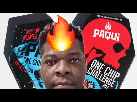 Handsome (according to my wife lol) man does the one chip challenge