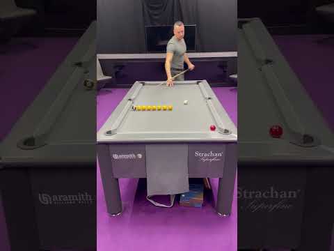 The No rail routine -                           🔹Pot balls in order 🔹Cue ball can’t touch a rail.