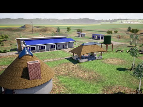 Amazing Rural flat roof Homstead design you must see :Zimbabwe  | 2025|