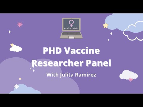PHD Vaccine Researcher Panel with Julita Ramirez