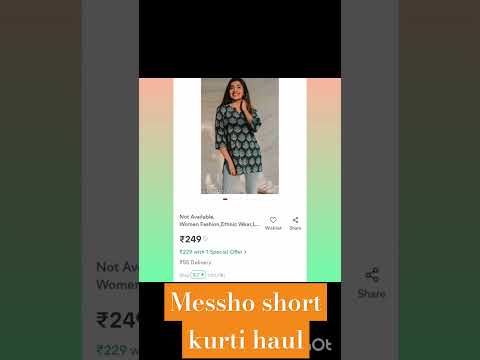 #meesho #short kuti Haul Under 300# link in comment #fashion .......