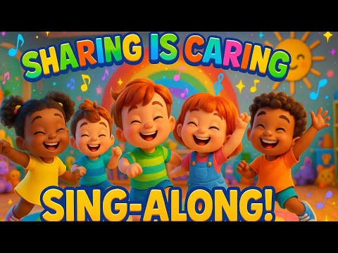Sharing is Caring | Sing-along | Nursery Rhyme | Kids Song | Learn to Share