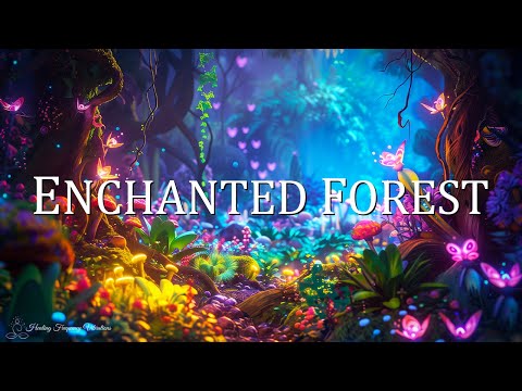 Enchanted Forest Ambience🌸285Hz + 639Hz + 963Hz Love Melodies | Energy Renewal & Spiritual Awake...