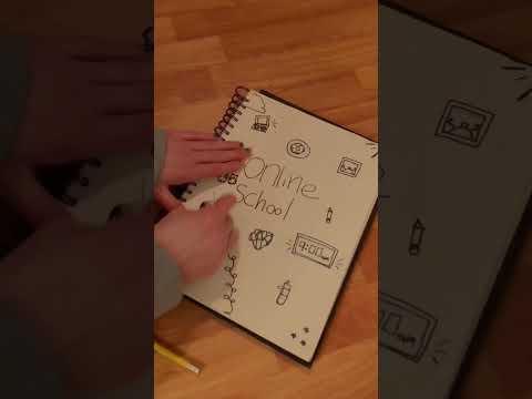 Bullet journaling for online school💻💖🌿 #shorts #sewbeautiful