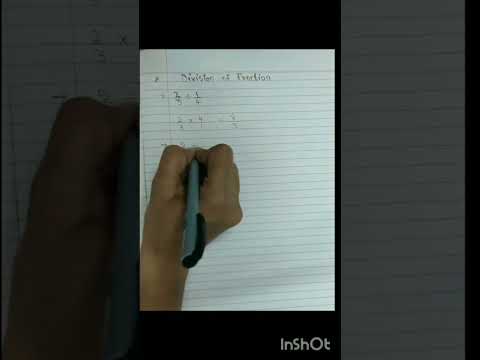 ||Division of fraction||(mathematics tutorial)