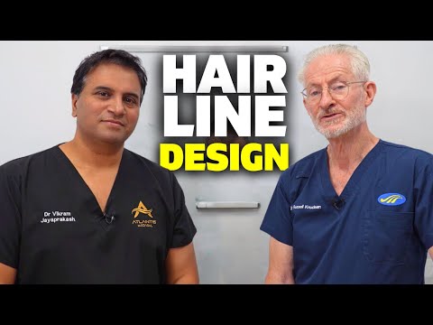 Hair Line Design (Natural Looking Hair Line)