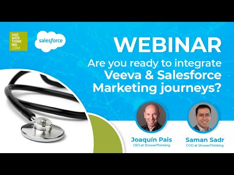 Webinar: Webinars in Pharma.  Are you ready to integrate Veeva and Salesforce Marketing journeys?