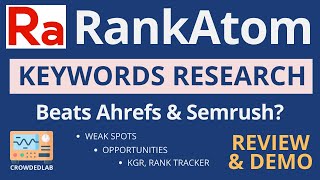 RankAtom Review - Rank Fast On Google [Visual Keyword Research]
