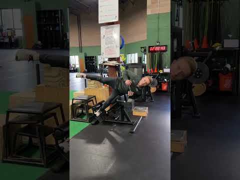 45 Degree Back Extension Adductors (Weighted)