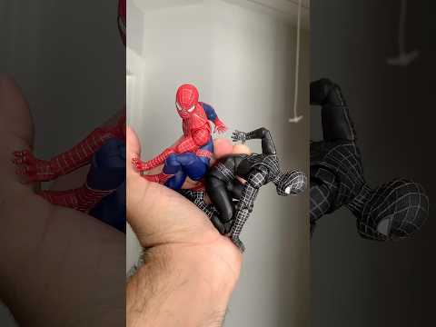 New Spider-Man 3 black suit Peter Parker ML #spiderman