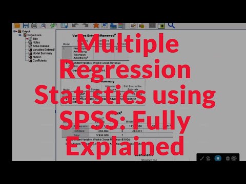 SPSS Multiple Regression Made Easy: Understanding Statistical Findings