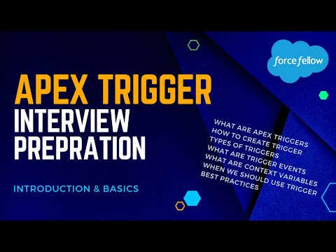 Apex Triggers Interview Preparation | Introduction | Salesforce Developer
