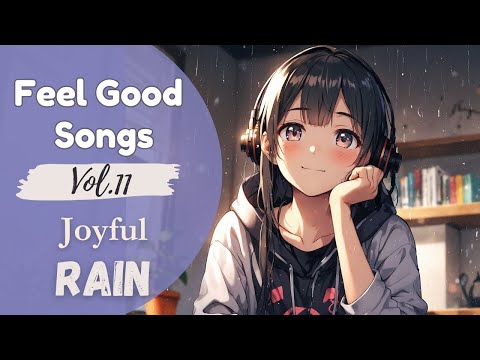 Feel Good Songs Vol.11 | Joyful Rain Music for Relaxation,Positivity & Cozy Vibes | Lyrical Playlist