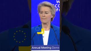 Europea is GREAT! But those days are gone! #WEF #VonderLeyen #eudebates #wef2025 #wef25