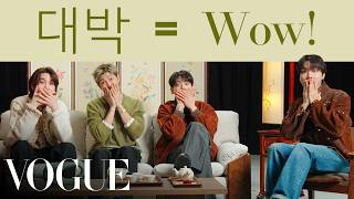 BTS (방탄소년단) Teaches You Korean | Vogue