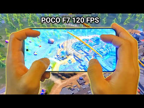 POCO F7  PUBG|BGMI 120 FPS METER  GAMEPLAY TEST