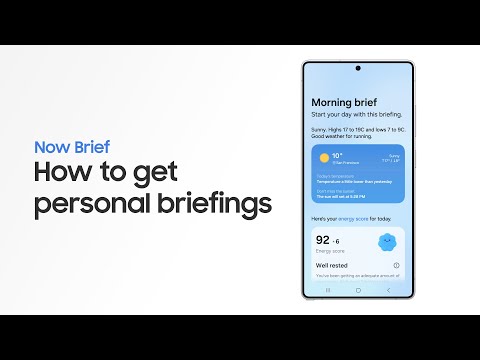 How to use Now Brief | Galaxy S25 Series | Samsung