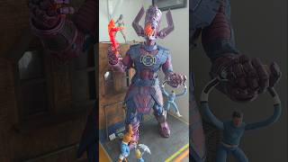 Marvel Legends Fantastic 4 vs Galactus Display #marvellegendscommunity #marvellegendscollector #toys