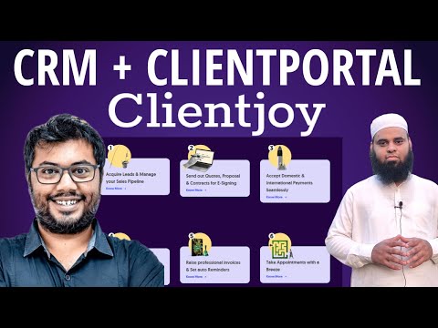 Clientjoy - CRM + ClientPortal for Agencies and Freelancers - Discussion with founder Yash Shah