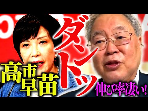 【髙橋洋一】高市早苗氏の快進撃を予見していた髙橋洋一さん「今ダントツで高市さんだね！」「経済の観点から見たらこの人は他とは違う」