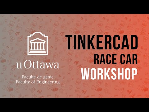TinkerCAD Workshop - Race Car | Teens Learn Mechanical Engineering!