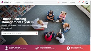 Learning Management System in PHP MySQL with Source Code