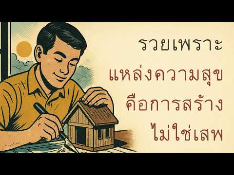 รวยเพราะมีความสุขจากการสร้าง | คิดทำแล้วรวย podcast