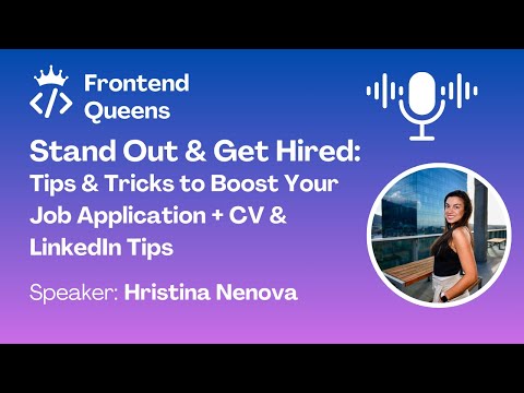 Stand Out & Get Hired: Boost Your Job Application + CV & LinkedIn Tips
