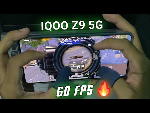 IQOO Z9 5G HANDCAM PUBG in 2025🔥Smooth Extreme 60 Fps | Erangel Gameplay !!!