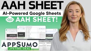 AahSheet Lifetime Deal For Only 59$! [AahSheet Appsumo Deal]