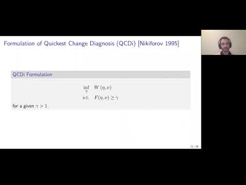 Tim Molloy, No Time to Learn Robust Quickest Simultaneous Detection & Classification of Unknown...