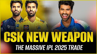 Washington Sundar TRADED to CSK for IPL 2026! 😱🔥 | CSK Smart Move? 🏏💥